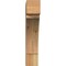 Ekena Millwork Thorton Block Rough Sawn Bracket, Western Red Cedar, 4"W x 16"D x 20"H BKT04X16X20THR05RWR - alternate 3
